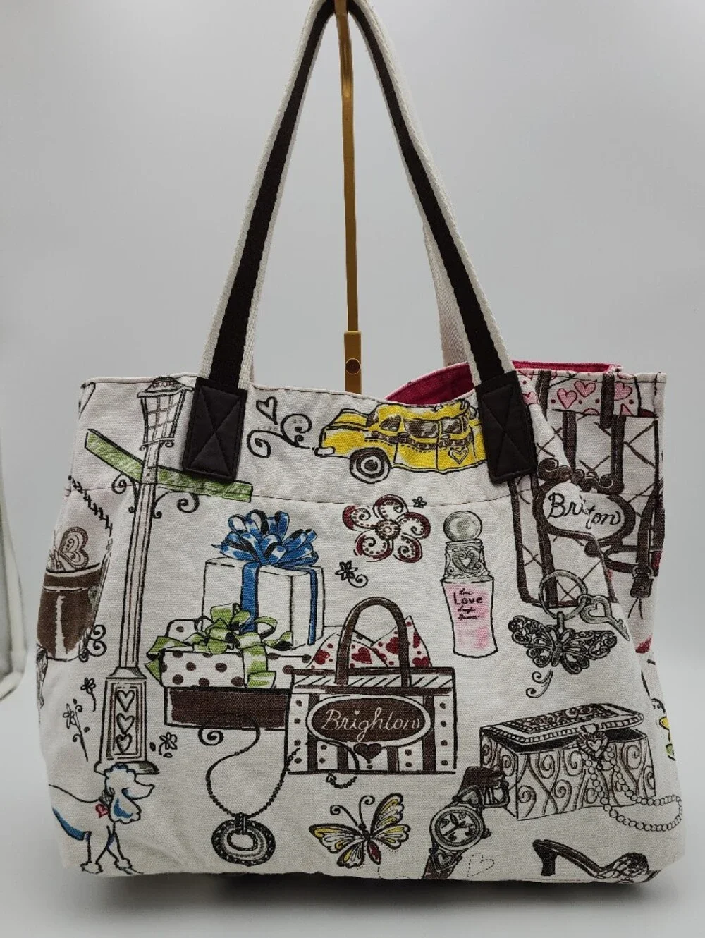 Colorful Brighton Tote Bag